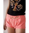 Embroidered shorts