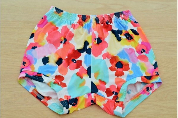 Yoga short aquarelle